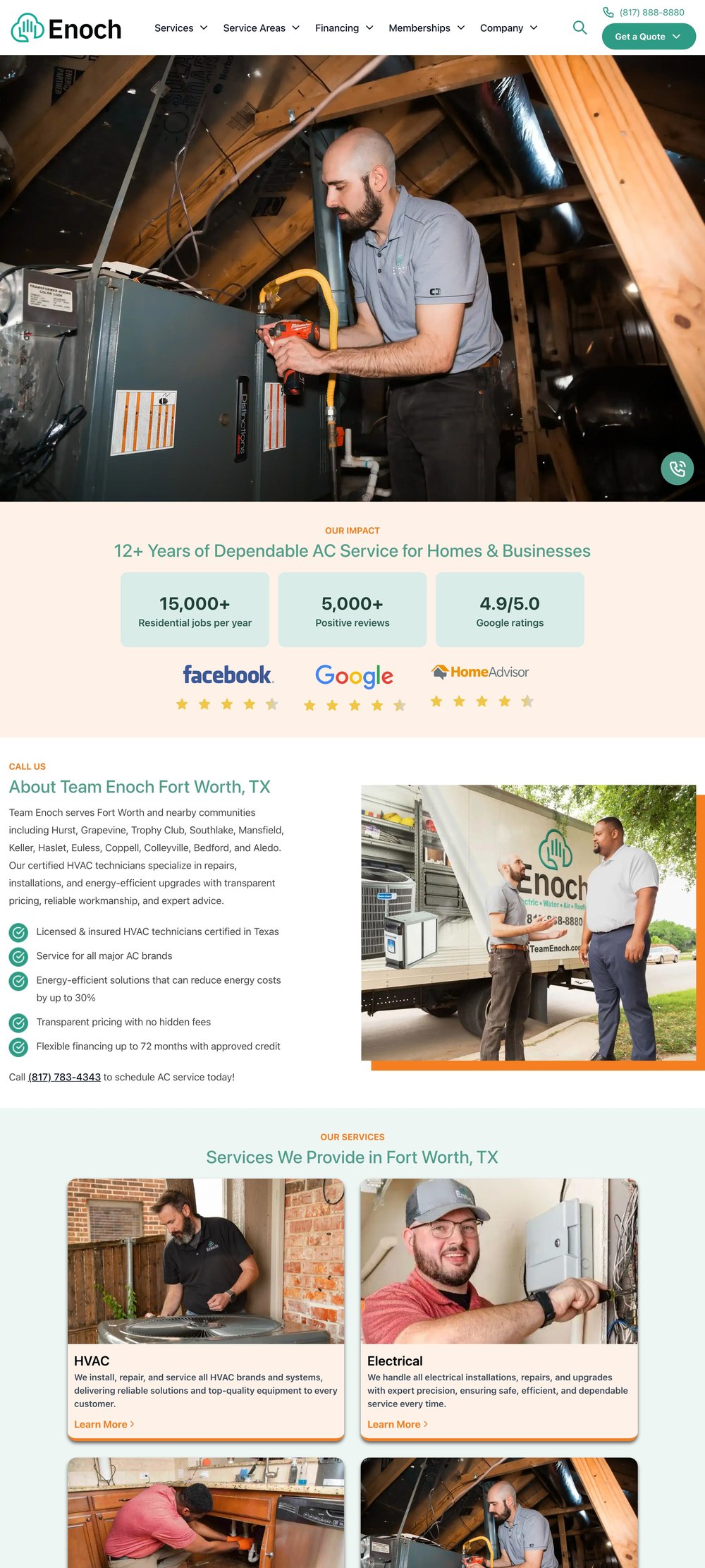 The Team Enoch website